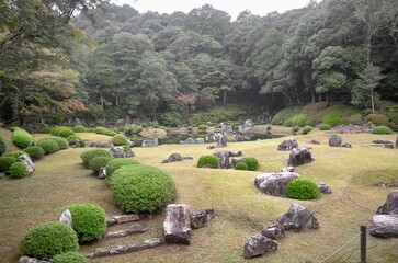 山口県山口市の常栄寺庭園の雪舟庭