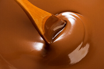 溶けたチョコレート