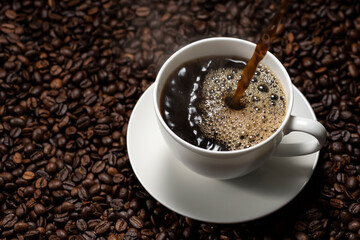 コーヒーを入れる