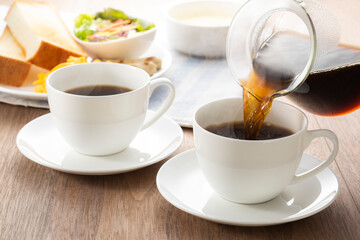 朝食コーヒー