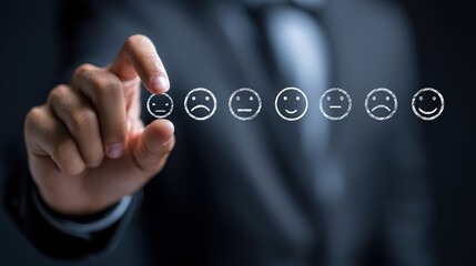 Hand shows sign of top service Quality assurance: Sincere Gesture Reflecting Rigorous Quality Guarantee for Customers