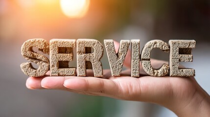 Hand shows sign of top service Quality assurance: Sincere Gesture Reflecting Rigorous Quality Guarantee for Customers