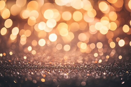 A soft, pastel pink bokeh background with sparkling glitter