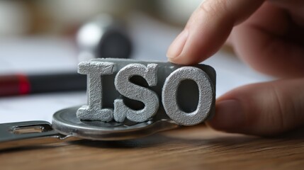 Hand shows sign of top service Quality assurance: Sincere Gesture Reflecting Rigorous Quality Guarantee for Customers