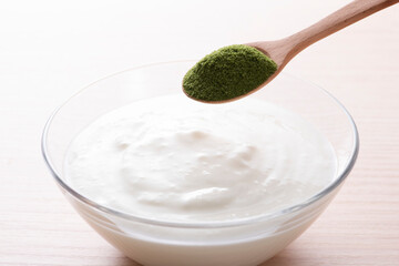 青汁ヨーグルト