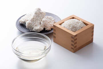 ミリンと糯米と米麹