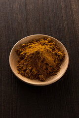 カレー粉のアップ
