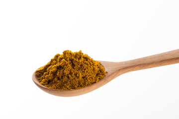 カレー粉 木製スプーン