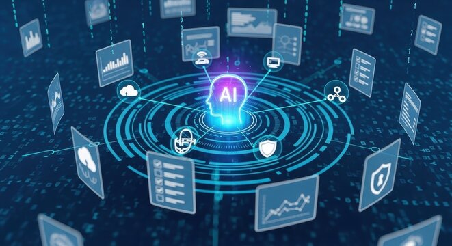 Artificial Intelligence and Data Visualization Exploring the Future of Technology and Innovation in a Digital World Whisk_3342364046a9608a0484fb404148dd93dr