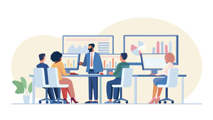 business meeting in the office