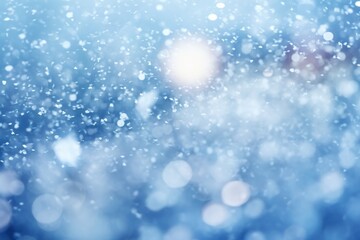 Cold snow bokeh christmas outdoors glitter.