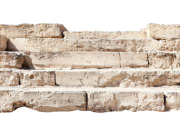 Golden stone pyramid from base angle
