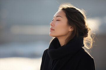 冬の静寂に息づく ― 光と風を感じる一瞬