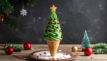 Festive Waffle Tree