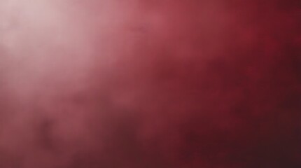 Abstract background of burgundy and white hues with smoky texture and gradual color transitions