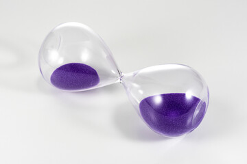 砂時計 白バック