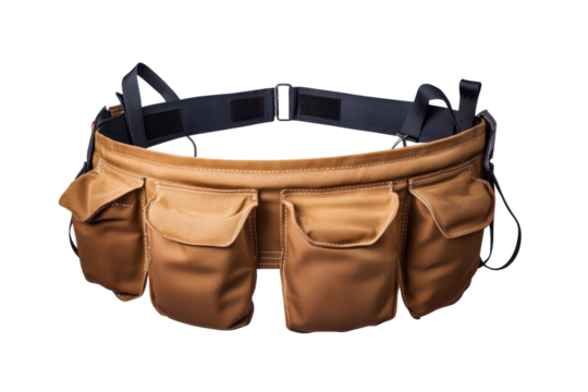 Utility Belt with Multiple Pockets and Straps