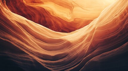 Obraz premium Explore a stunning canyon landscape featuring layered rock formations illuminated by warm light, showcasing ultra detailed textures and colors.