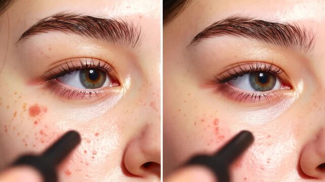 Flawless Skin Unveiled: Acne Coverage and Blemish Concealment Transformation
