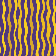 Seamless pattern of abstract wavy vertical stripes, smooth organic curves