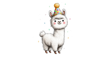 Cute cartoon rabbit or hare with a carrot wearing a Santa hat for a Christmas or winter holiday illustration, vector, or decoration