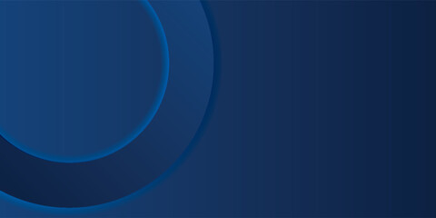 Abstract blue circle background. Vector illustration design for presentation, banner, cover, web, flyer, card, poster, wallpaper, texture, slide and business