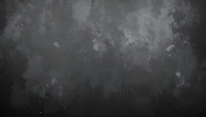 Dark Cement Wall Texture with Black and Gray Tones and Abstract White Gradient Light Background