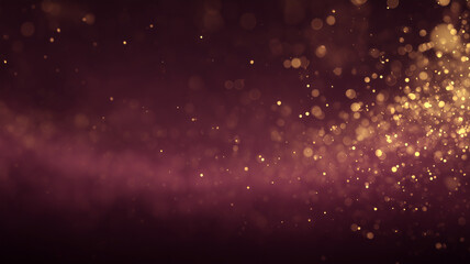 Bright red Christmas background design with light, glowing and stars for a festive winter holiday | presentation background | awarding night 