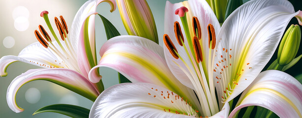 Macro close-up of a white flower.