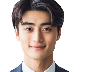 Studio portrait of confident young man
