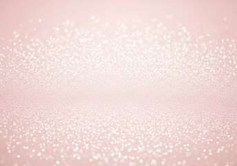 A softly lit pale pink glitter background with countless sparkling white dots spread evenly. The texture is smooth, delicate, and luminous, evoking feelings of romance and elegance. Perfect for high-e