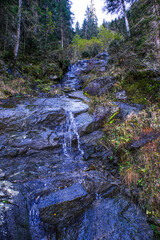 the area surrounding the Krimml waterfalls in Austria