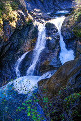 The Krimml waterfalls in Austria
