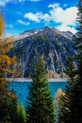 Ascent to the summit of Olperar in the Austrian Alps