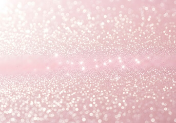 A softly lit pale pink glitter background with countless sparkling white dots spread evenly. The texture is smooth, delicate, and luminous, evoking feelings of romance and elegance. Perfect for high-e