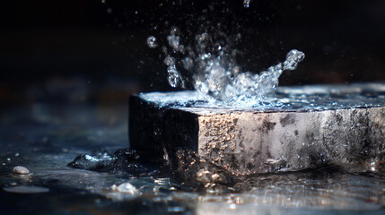 In steel heat treatment, quenching rapidly cools heated steel in water, increasing hardness and enhancing mechanical properties through microstructural transformation.