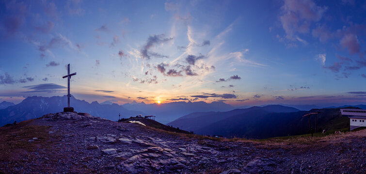 Morning on the mountain