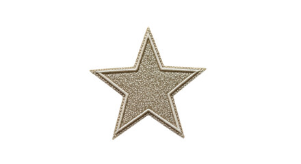 Obraz premium Glimmering golden star emblem, a symbol of achievement, excellence, and recognition, perfect for awards and success.