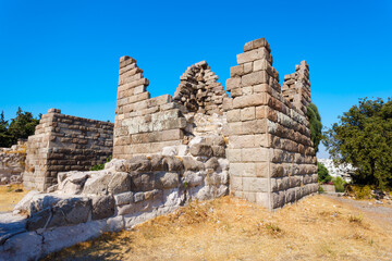 Fototapeta premium Myndos Gate is a historical site located near Bodrum city