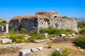 Fototapeta premium Miletus Archaeological Site near Didim city in Turkey