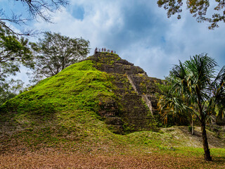 The Great Pyramid of Lost World, Mundo Perdido, Tikal, Peten Department, Guatemala