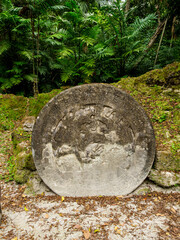 Stela at Tikal, Peten Department, Guatemala