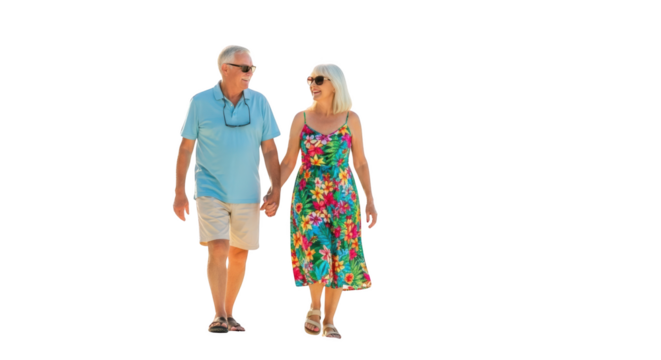 Professional image featuring couple, senior, elderly suitable for web, social media, and editorial design purposes - Powered by Adobe
