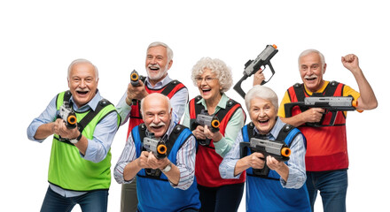 Creative concept of senior, seniors, elderly captured from happy perspective for digital content use