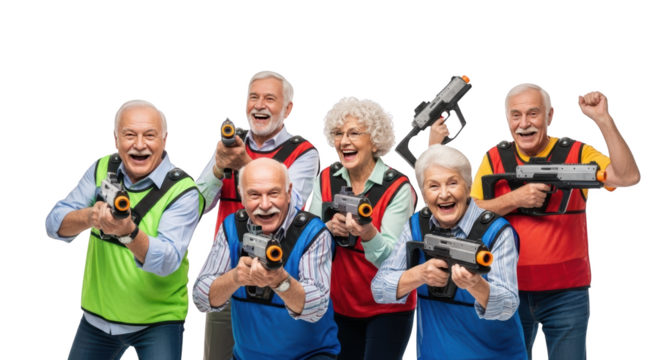 Creative concept of senior, seniors, elderly captured from happy perspective for digital content use