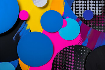 background with balloons