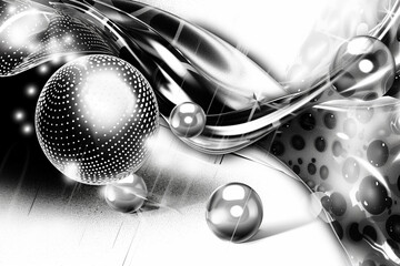 silver christmas balls