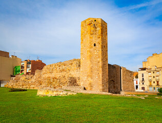 Monges Tower in Tarragona city in Spain