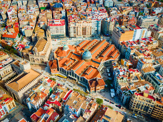 Fototapeta premium Mercado Central public central market in Valencia