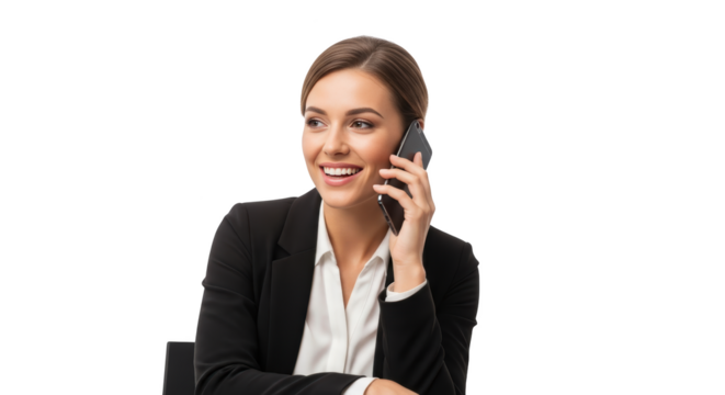 Smiling scene showing businesswoman, woman, business in modern environment with natural lighting for modern branding and lifestyle representation